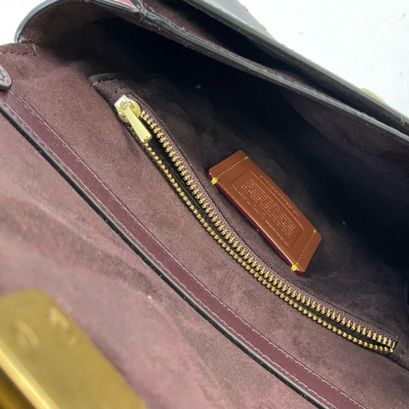 Coach X Jennifer Lopez JLo Hutton Shoulder Bag Colorblock Snakeskin Detail C0805 - Picture 11 of 11